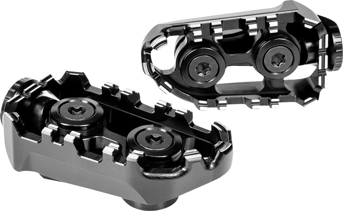 Artisan GILLES TOOLING Tech-X Enduro Footpeg - Driver - Black RGK-970-UF35-SET-B High-Performance