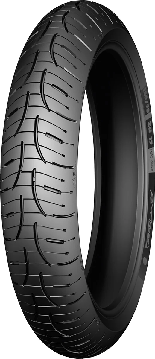 Smooth MICHELIN Tire - Pilot Road 4 GT - Front - 120 70ZR17 - 58W 82353 Casual