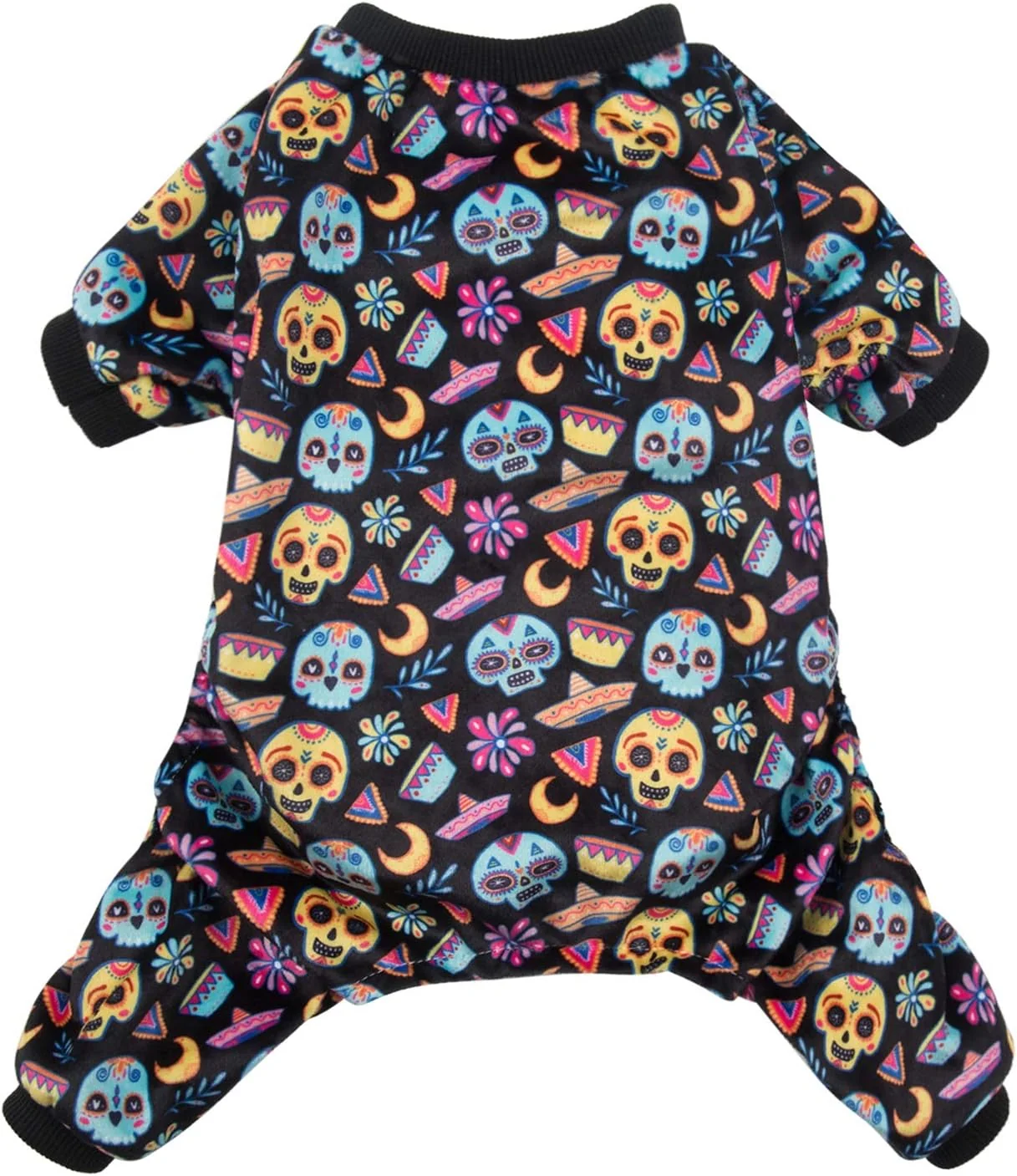 Smart CuteBone Small Dogs Outfit Soft Puppy Onesies Pjs Halloween Dog Pajamas Pet Coat Cat Apparel Comfy Doggie Jumpsuit Bodysuit for All Seasons P73S Safe