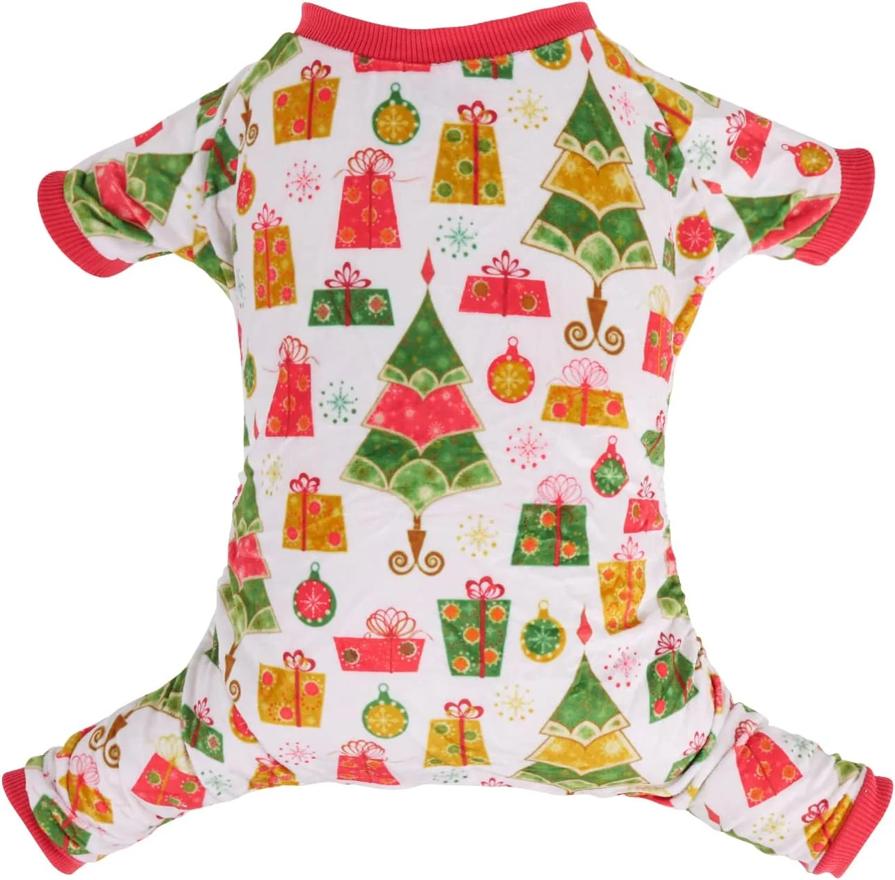 Trusted CuteBone Small Dogs Christmas Outfit Soft Puppy Onesies Pjs Dog Pajamas Pet Coat Cat Apparel Comfy Doggie Jumpsuit Bodysuit for All Seasons P17XS Relaxed