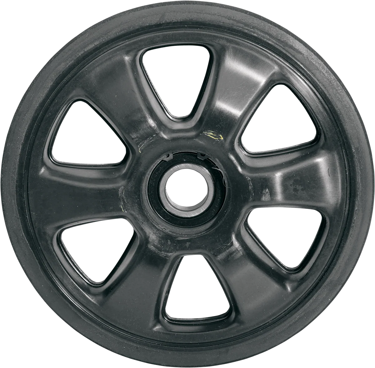 Premium Material PARTS UNLIMITED Idler Wheel with Bearing 6004-2RS - Black - Group 20 - 178 mm OD x 20 mm ID R0178H-2 001A Traditional