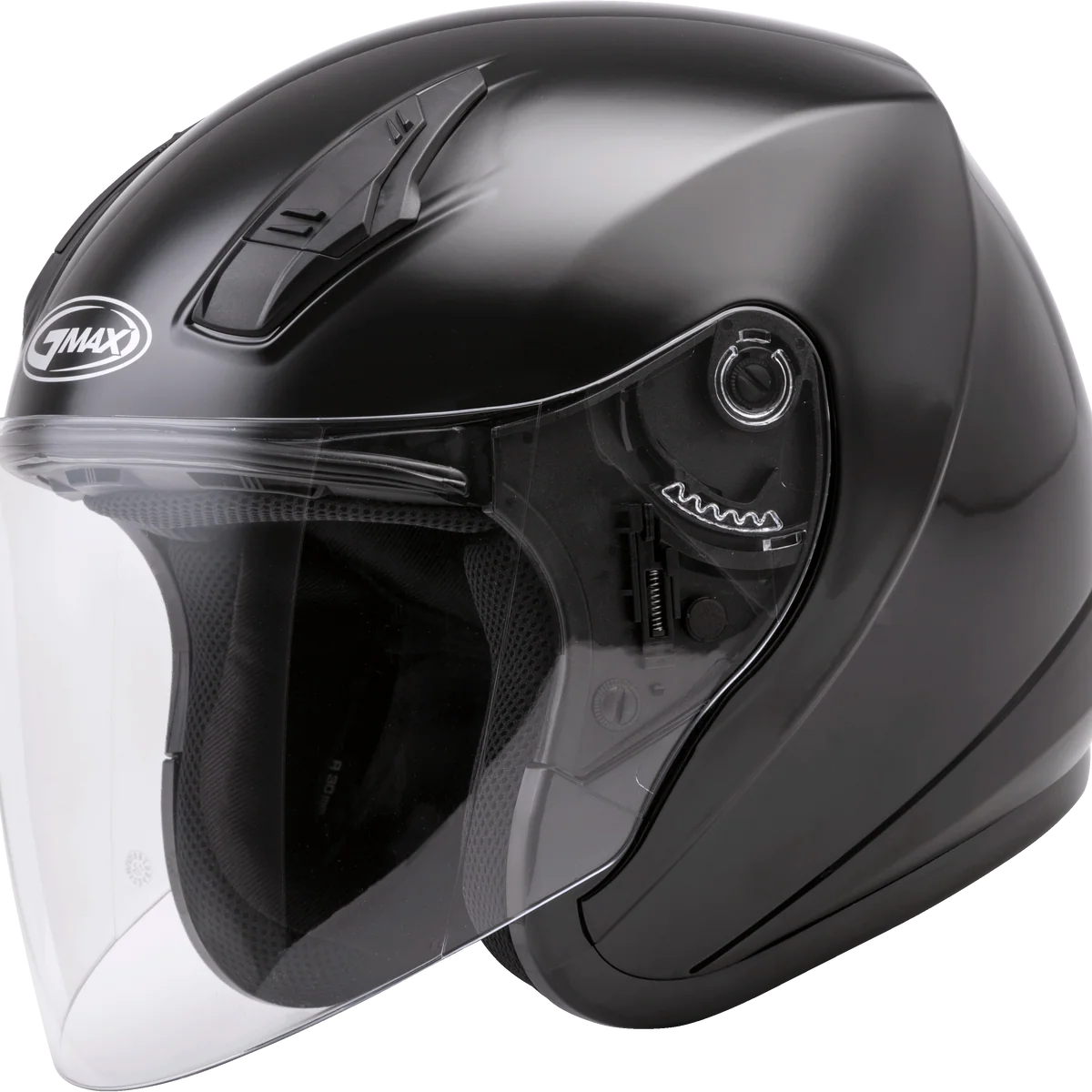 Expertly Made GMAX OF-17 Open Face Helmet Black - G317029N Soft