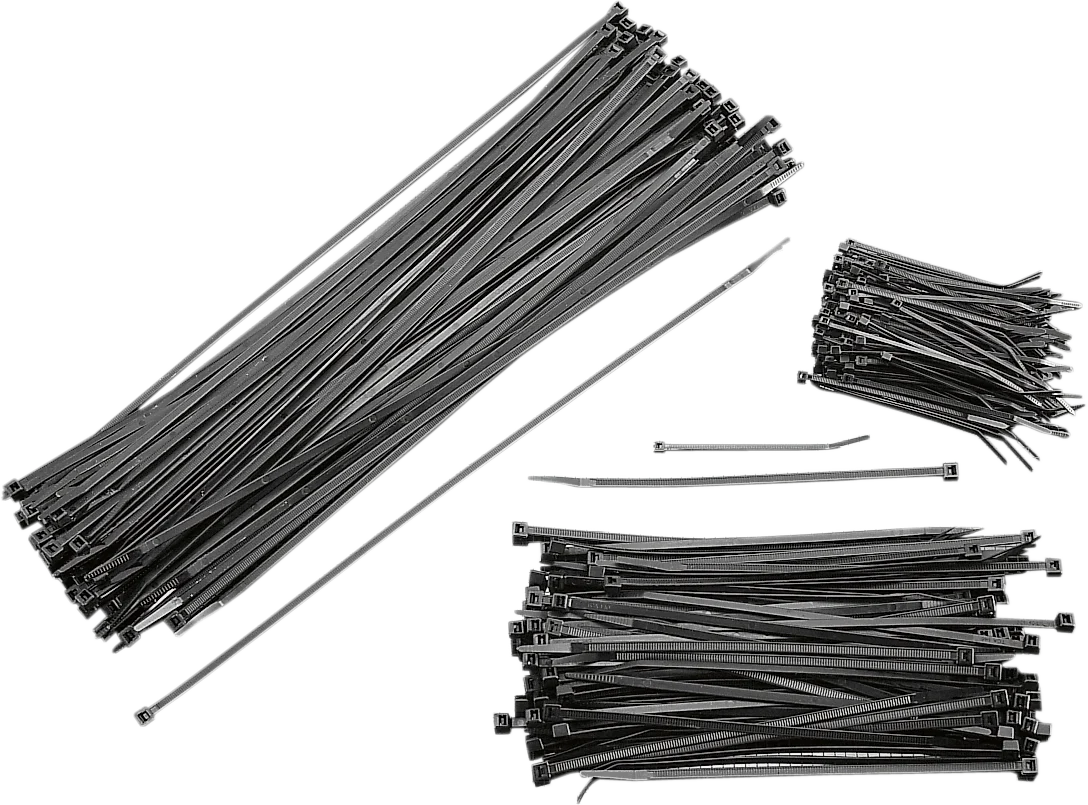 Smooth PARTS UNLIMITED Cable Tie - 7-1 2 - Black - 100-Pack Part Number 10-0009-100 Reusable
