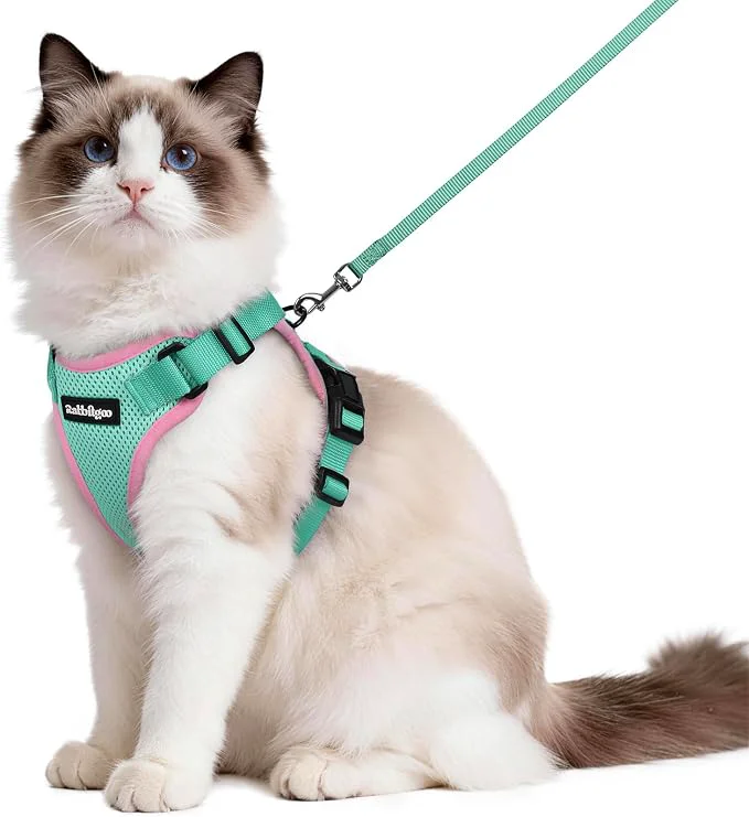 Elite rabbitgoo Cat Harness and Leash Enhanced
