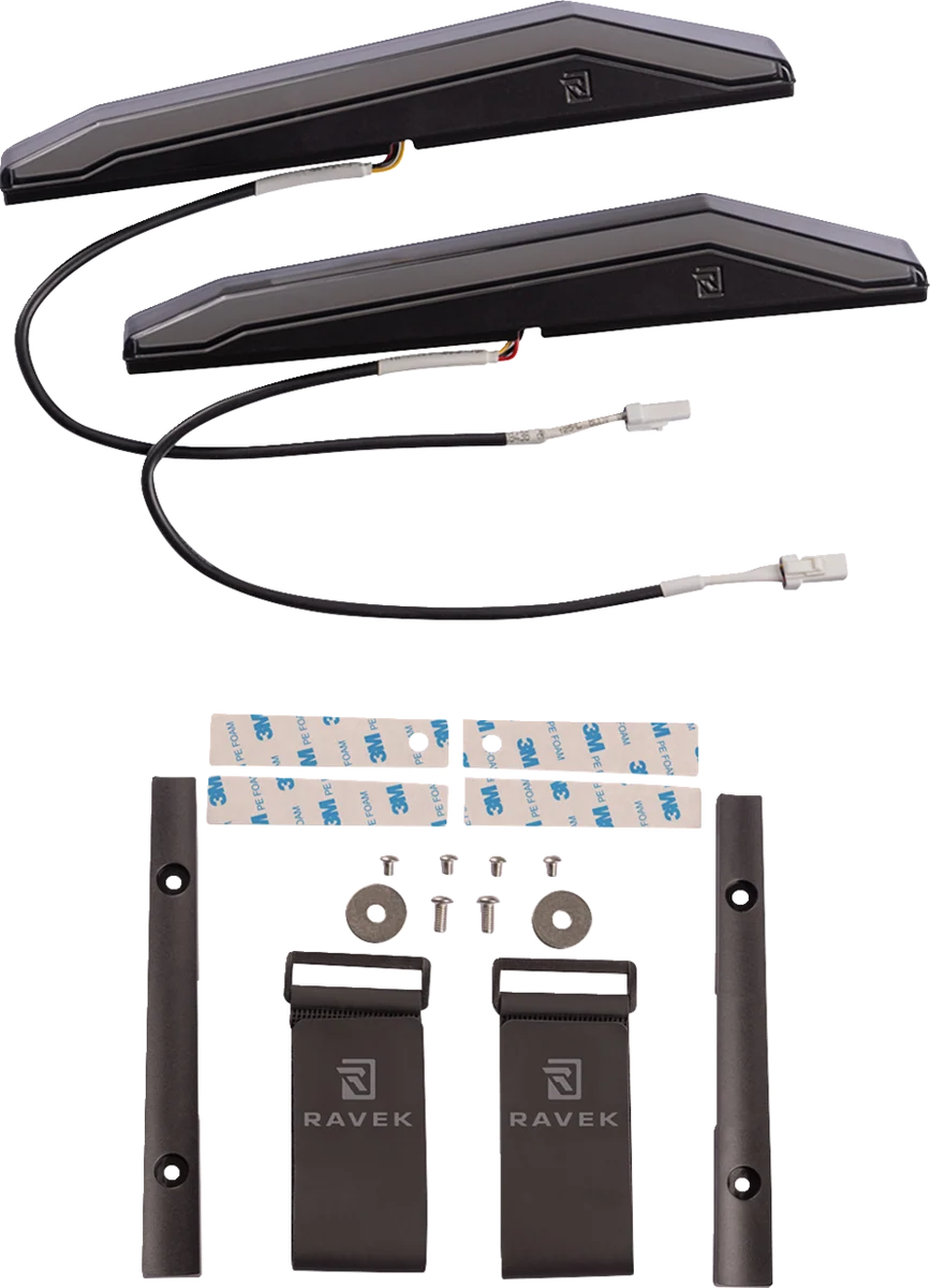 Expertly Made RAVEK Running Light Kit - White - Part Number 65-701S Relaxed