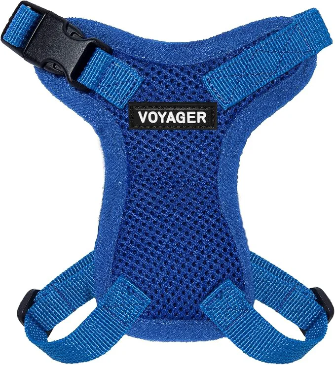 Pure Voyager Step-in Lock Adjustable Cat Harness w. Cat Leash Combo Set Fashionable