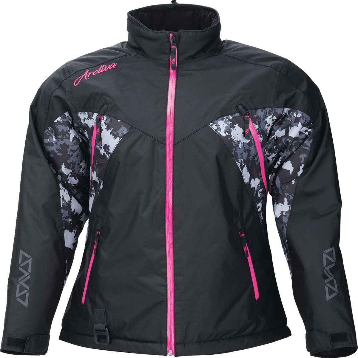 Fine Crafted ARCTIVA Women's Pivot 7 Jacket - Black Camo Gray Pink - Part Number 3121-0850 Flexible