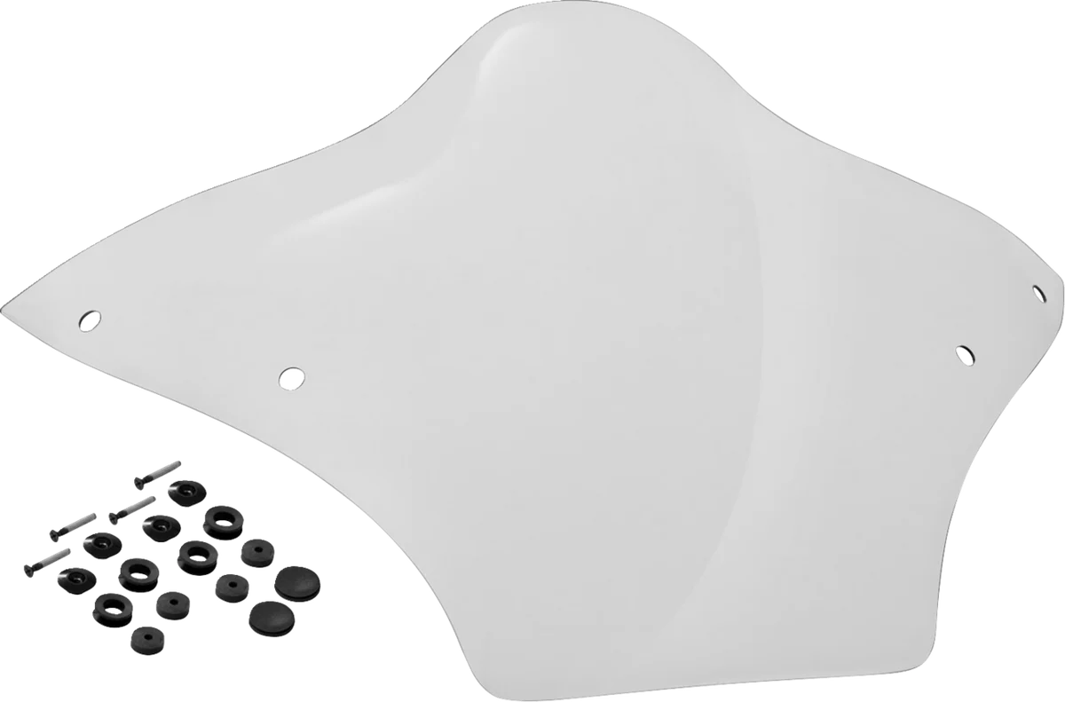 Artisan MEMPHIS SHADES Windshield - BRL Race Bubble - FLTR MBR100304 Superior