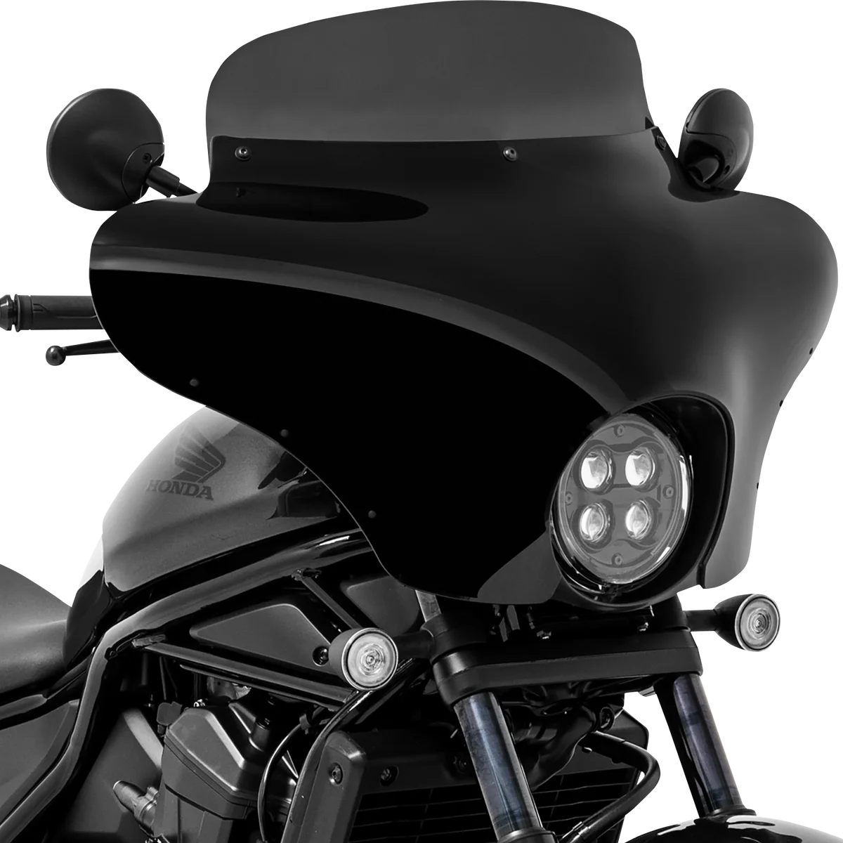 User-Friendly MEMPHIS SHADES Batwing Fairing - Honda MEM7501 Unique