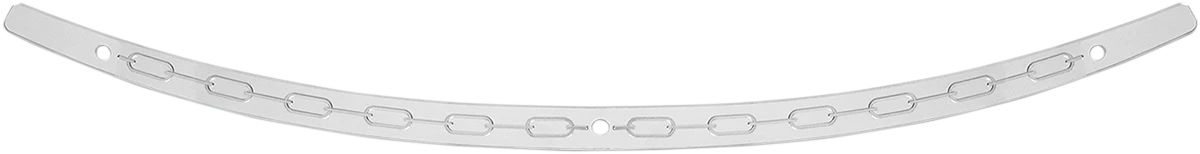 High-End MEMPHIS SHADES Windshield Trim - Polished - Chain - FLH MEM0973 Efficient