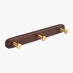 High-Performance SARIHOSY Wall Mounted Coat Rack Multi Hook Hangers Entryway Hanging Coat Rack Metal Wood Coat Rail with 3 Hooks，Walnut Wood zinc Alloy Bedroom Bathroom Foyer Living Room Metal Household ItemsAbout ThisOverview Comfortable