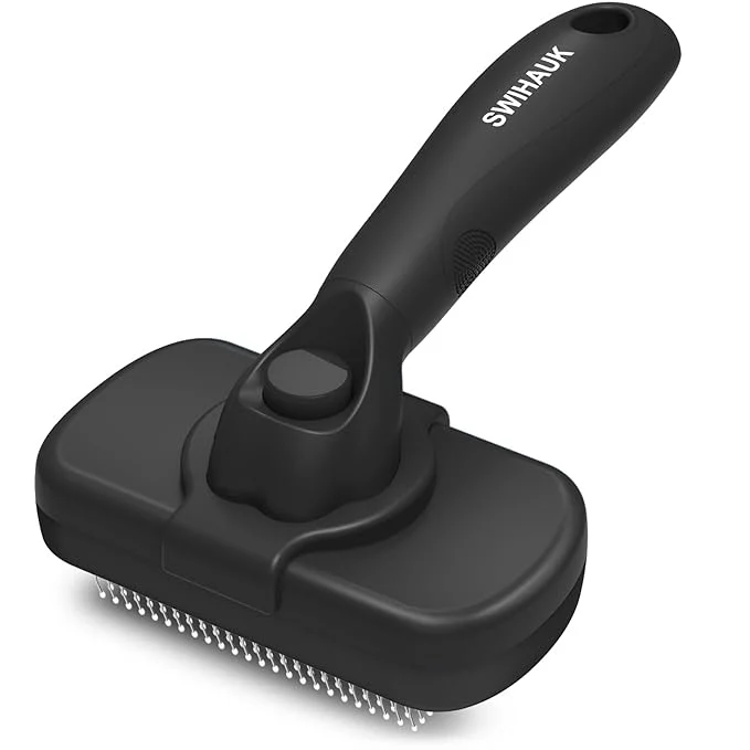 Efficient Swihauk Self Cleaning Slicker Brush Long-Lasting