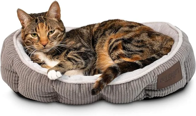 Sustainable Pet Craft Supply Cat Bed for Indoor Cats Refined