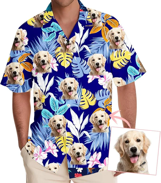 Crafted DILYPOD Custom Hawaiian Shirt Selected