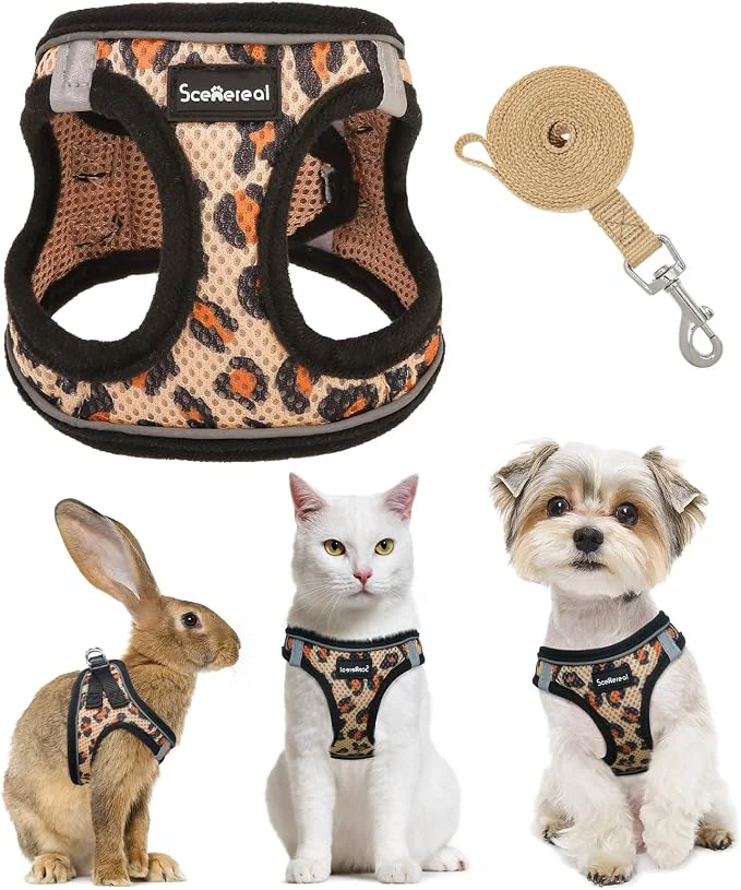 Genuine SCENE Cat Harness Leash Set Escape Proof Selected
