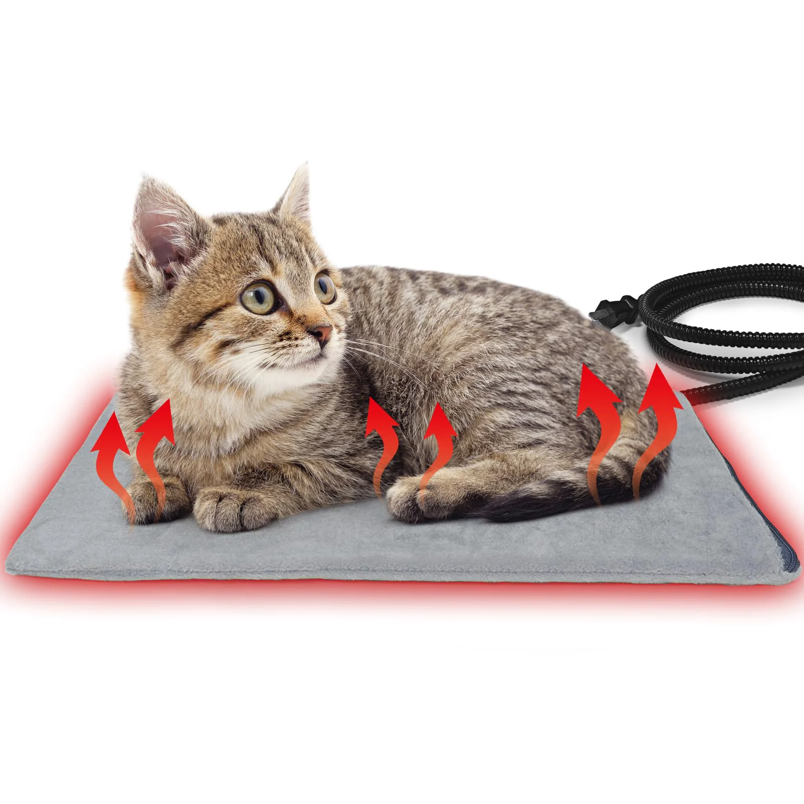 Recyclable PETZOOKA Pet Heating Pad for Cats Small Dogs Auto Temperature Control 16x12 First-Class