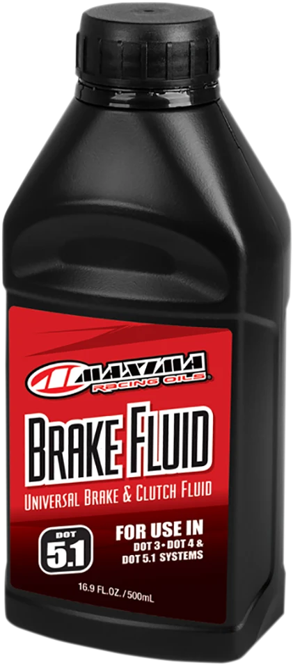Official MAXIMA RACING OIL DOT 5.1 Brake Fluid - 500ml 80-82916 Durable