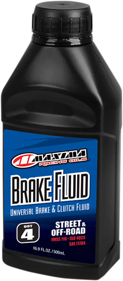 Next-Generation MAXIMA RACING OIL Dot 4 Brake Fluid - 500ml 80-86916 Powerful