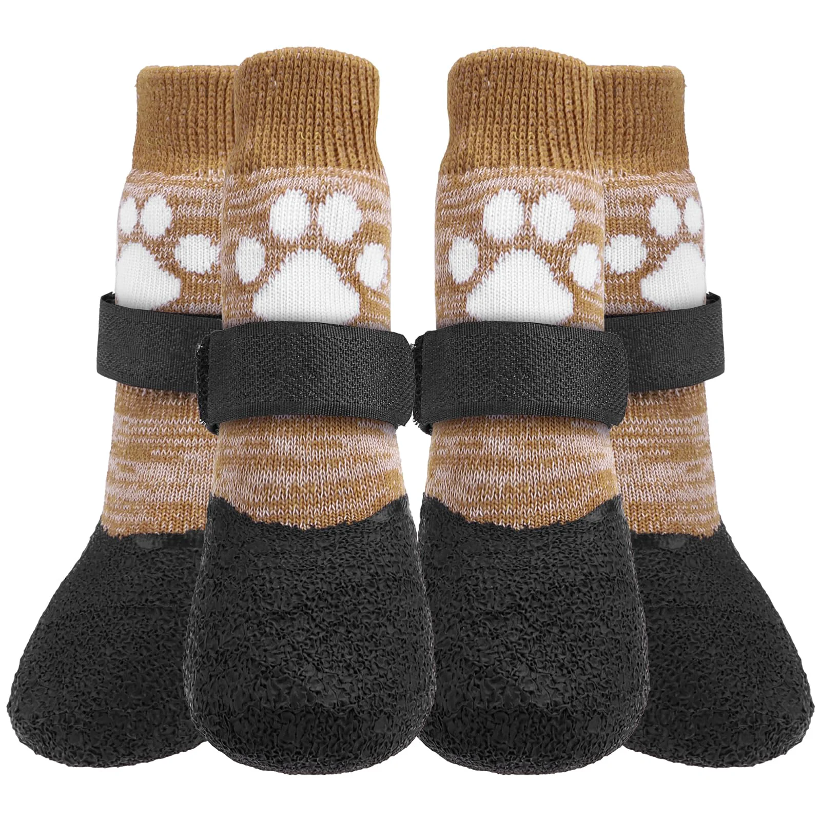 Enhanced KOOLTAIL Anti-Slip Dog Socks — Traction Paw Protection Indoor Comfort Prestigious
