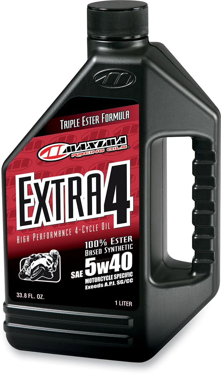 Outstanding MAXIMA RACING OIL Extra Synthetic 4T Oil - 5W40 - 1L 30-17901 Clean