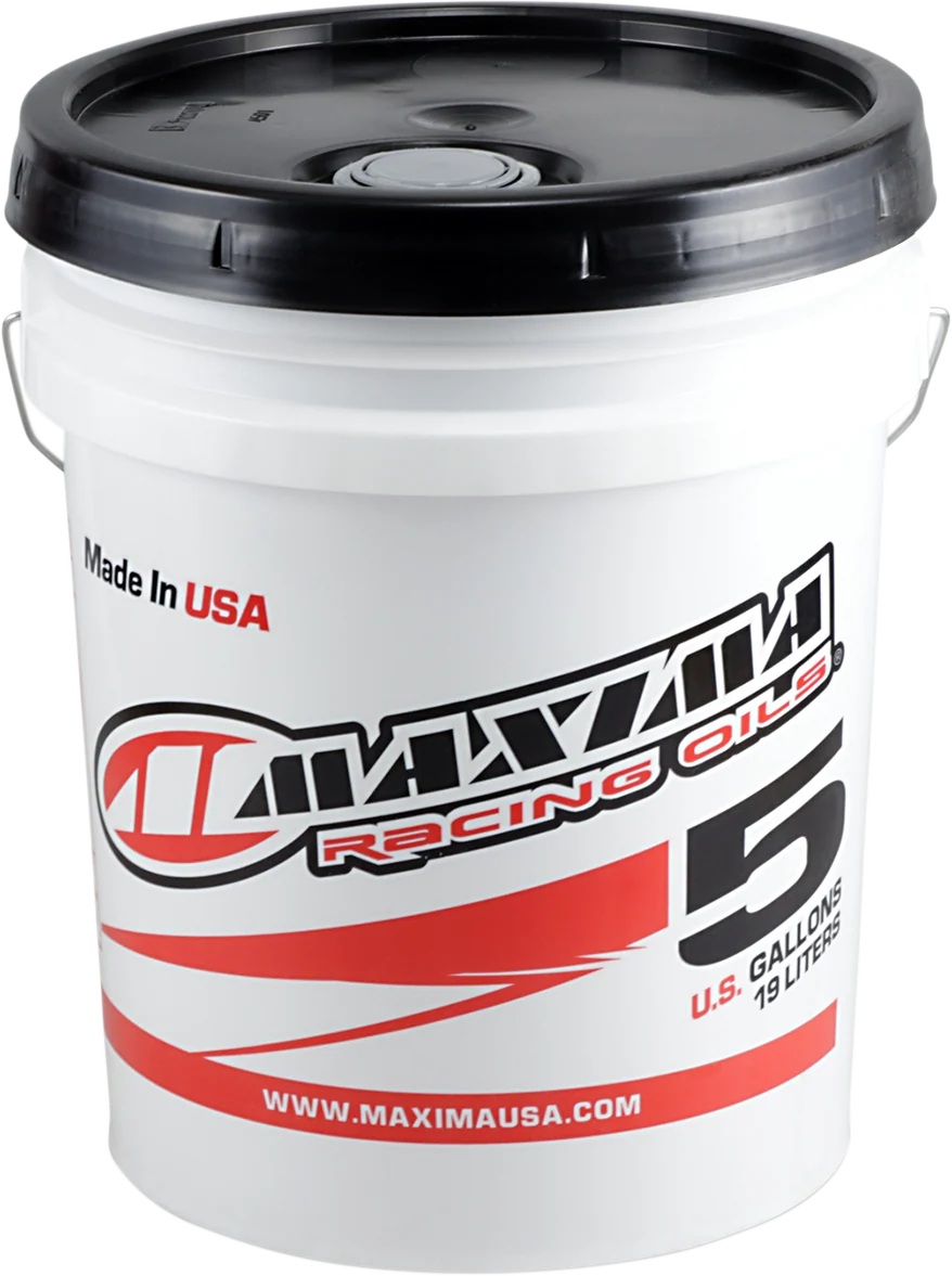 Exceptional MAXIMA RACING OIL SynBlend Semi-Synthetic Oil - 10W-40 - 5 U.S. gal - Bucket 34505B Premium Material