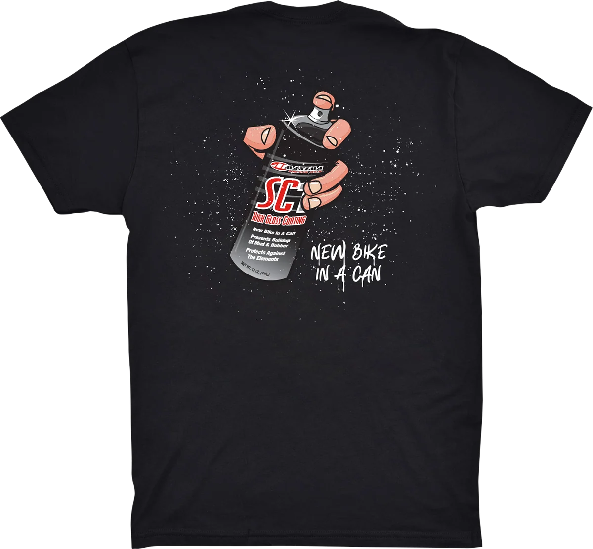 Lightweight MAXIMA RACING OIL Maxima SC1 Short-Sleeve T-Shirt - Black - Large 10-10019-BLK-LR Eco-Friendly