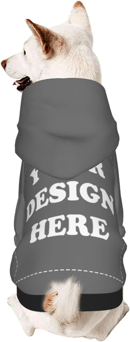 Dependable Personalized Dog Hoodie Custom Dog Costumes Solid