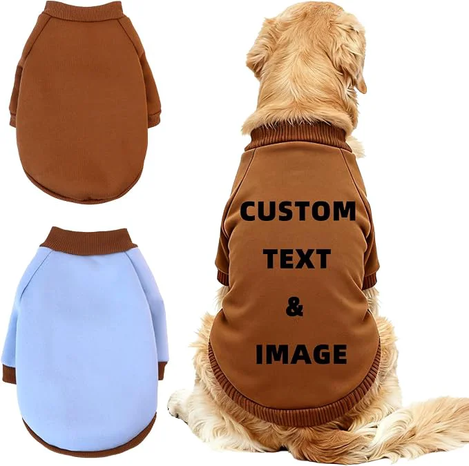 Smart Custom Dog Hoodie Personalized Sweatshirt Versatile