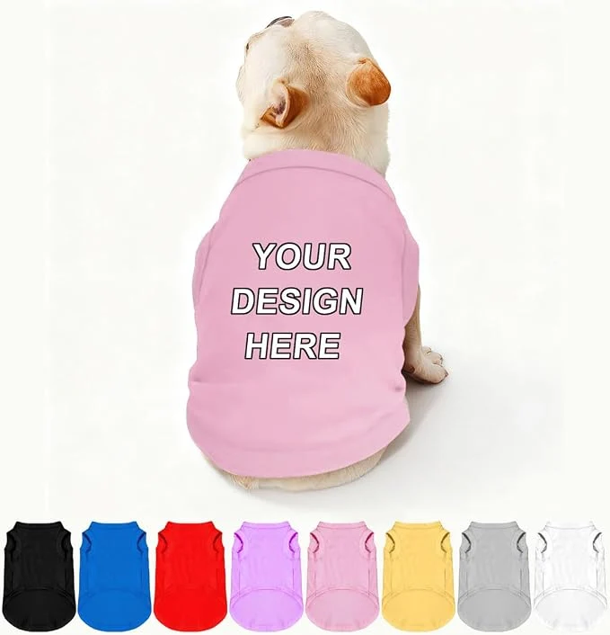 Trusted Customized Dog Shirt Custom Pet Clothes T Shirts Detailed