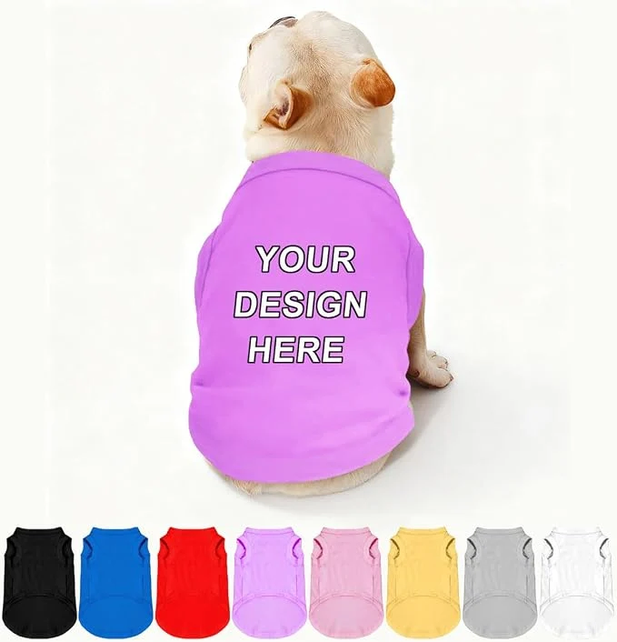 Sustainable Custom Dog Shirt Pet Clothes Breathable Shirts World-Class