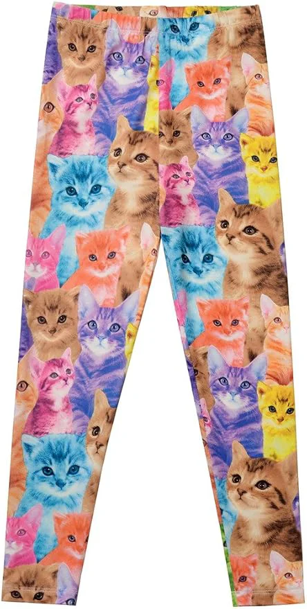Enhanced Girl Unicorn Leggings Kid Rainbow Print Legging Tights Trousers Slim Long Pants Carefully Designed