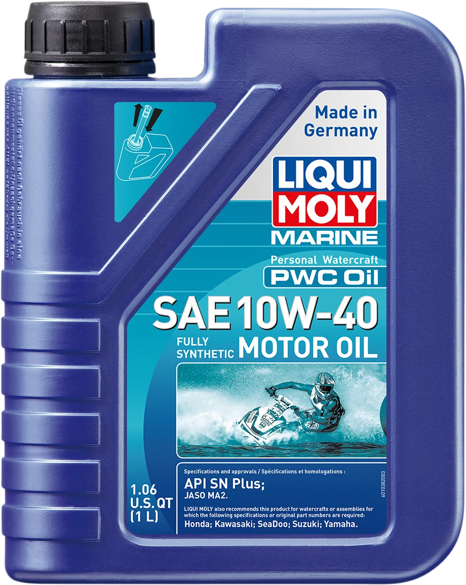 Advanced LIQUI MOLY Marine 4T Engine Oil - 10W40 - 1L 20528 Authentic