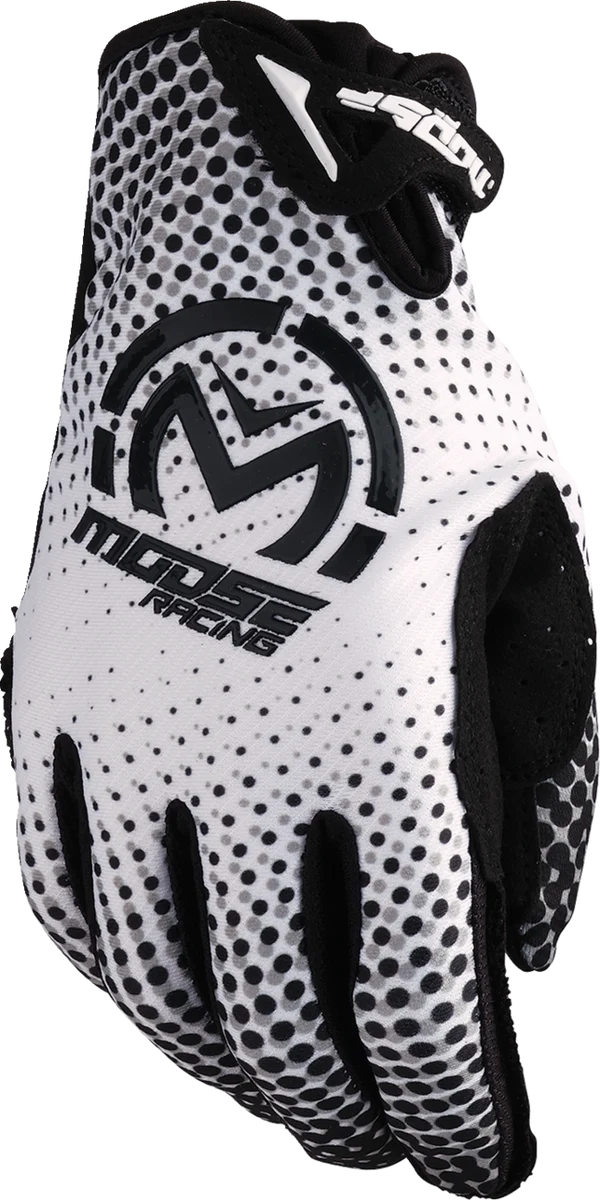 Outstanding MOOSE OFFROAD SX1™ Gloves - White Black - Small 3330-8042 Functional