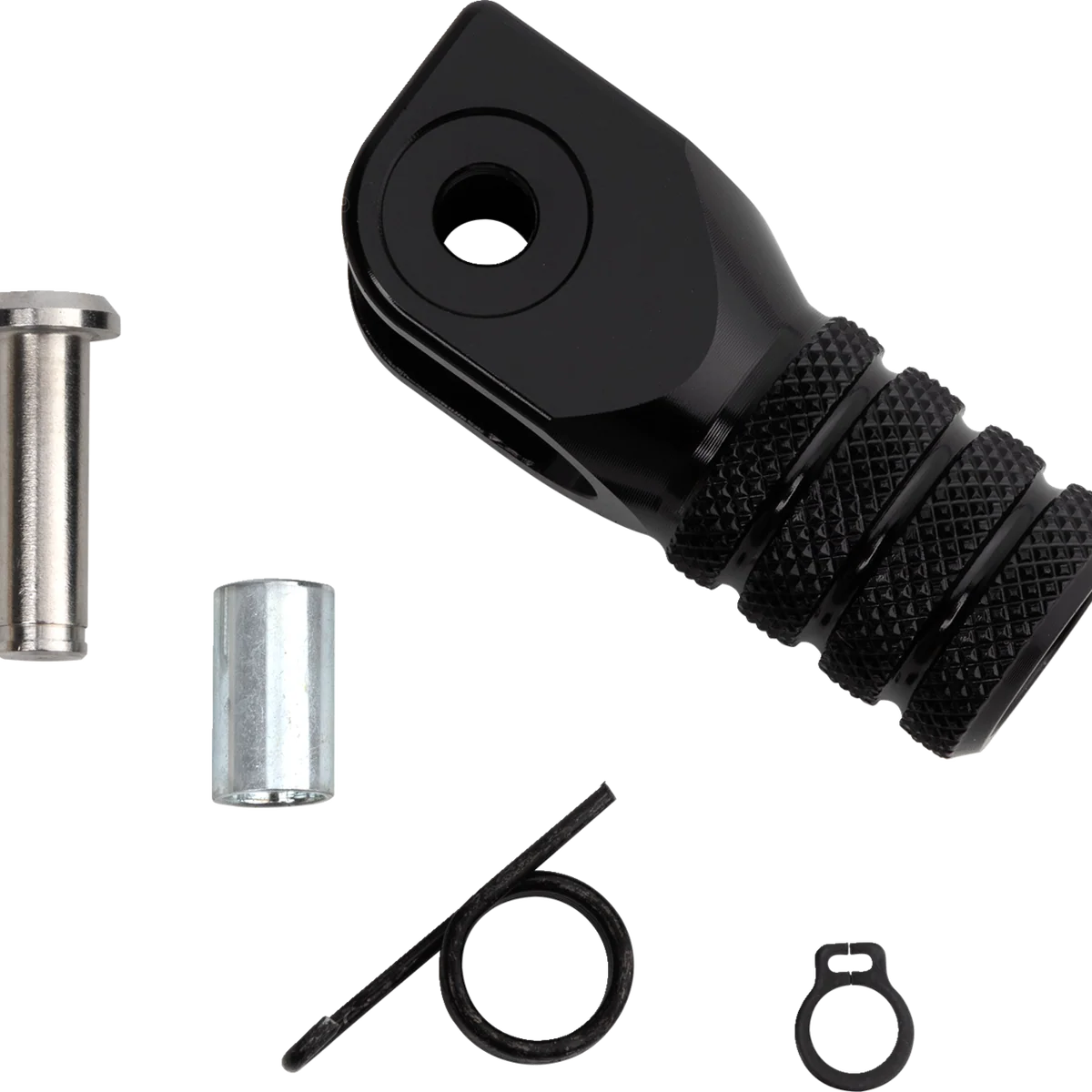 World-Class MOOSE OFFROAD Knurled Shift Lever Tip - 0 mm - Black 81-0000-02-60 High-End