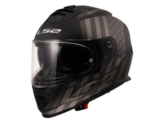 World-Class LS2 Assault Flag Full Face Helmet Easy-to-Use