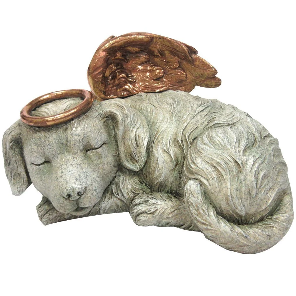 Consistent Pacific Giftware Pet Memorial Angel Dog Sleeping Cremation Urn – Bottom-Load 30 Cu In Outstanding