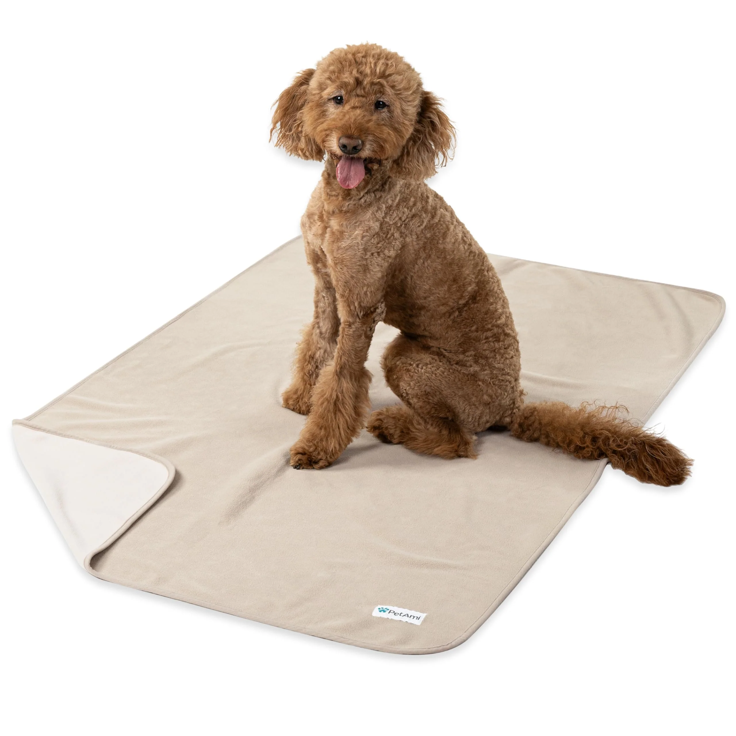 Easy-to-Use PetAmi Waterproof Blanket 40x60 for Dogs Cats – Reversible Fleece Couch Cover Consistent