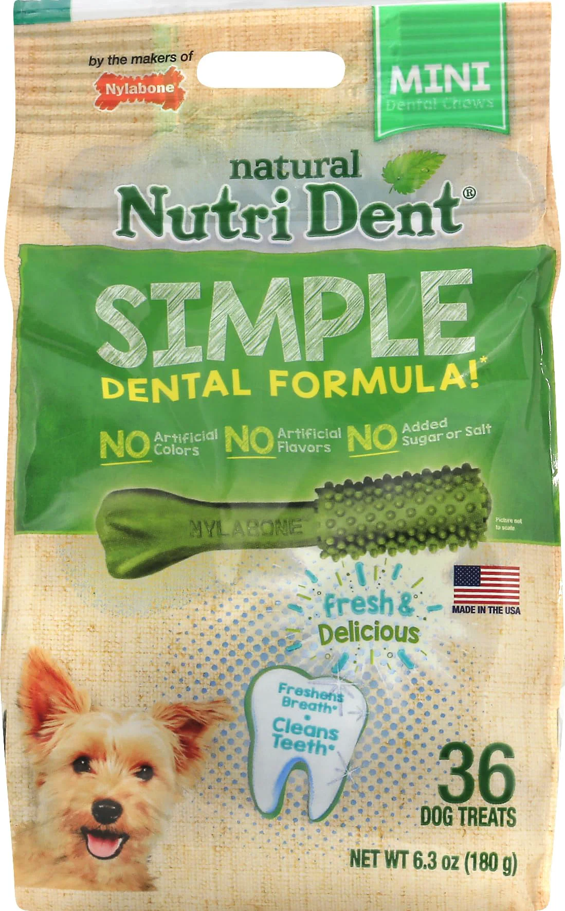 Trusted Nylabone Nutri Dent Limited Ingredient Dental Chews Petite Up To 10 Lbs Advanced