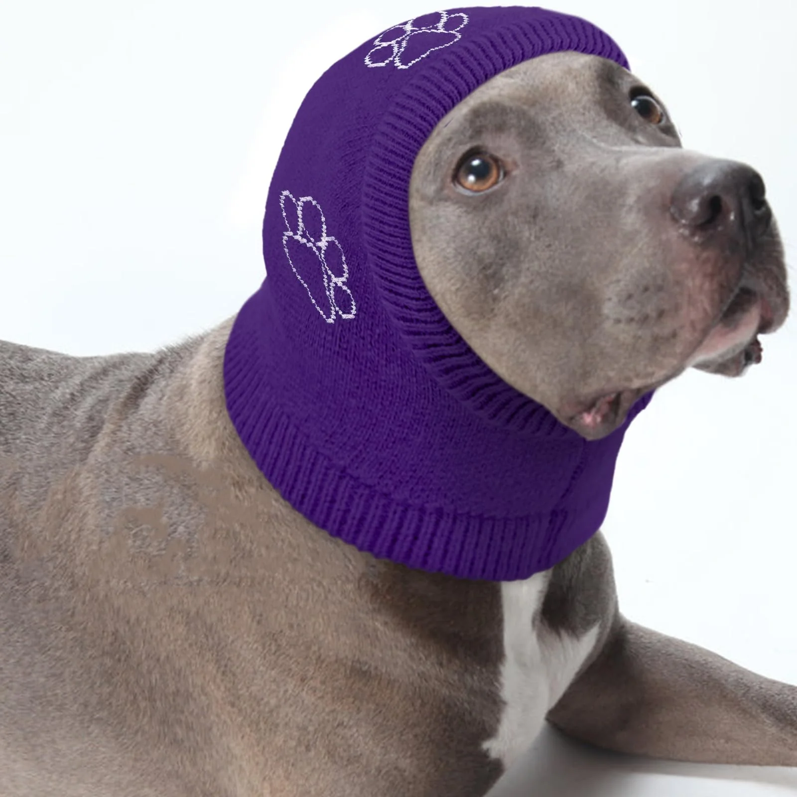 Lightweight Nanaki Calming Hoodie Ear Wraps for Dogs Noise Protection Anxiety Relief Smart