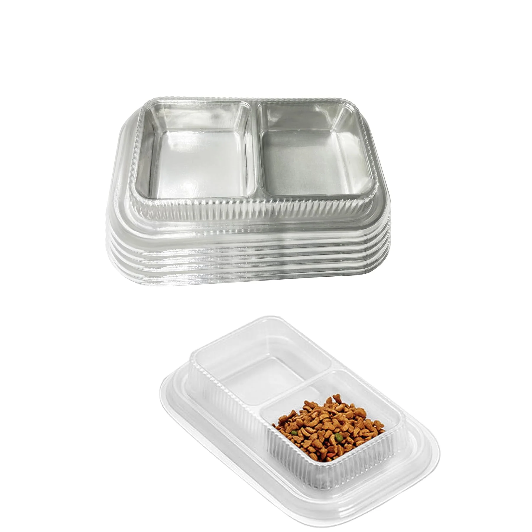 Effective MEYAGO 50PCS Disposable Pet Bowls – Anti-Ant No-Spill Non-Slip Outdoor Pet Dishes Durable