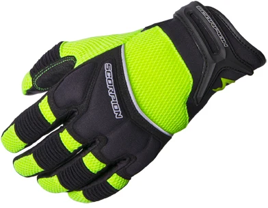 Crafted Scorpion - Women's Cool Hand Ii Gloves Neon Sm Green