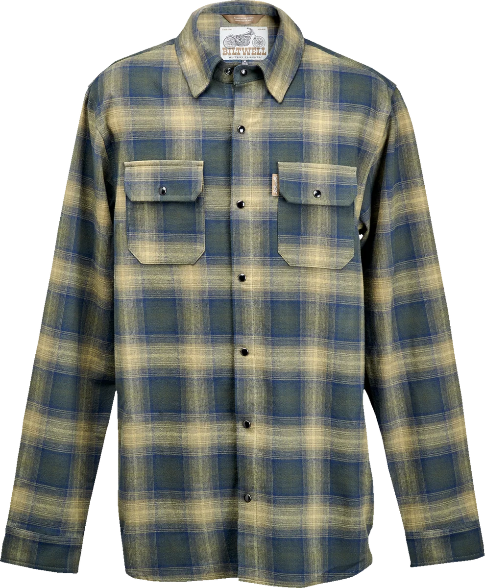 Original Design BILTWELL HI Test Flannel Shirt - Moss - 3XL 8128-126-007 Functional