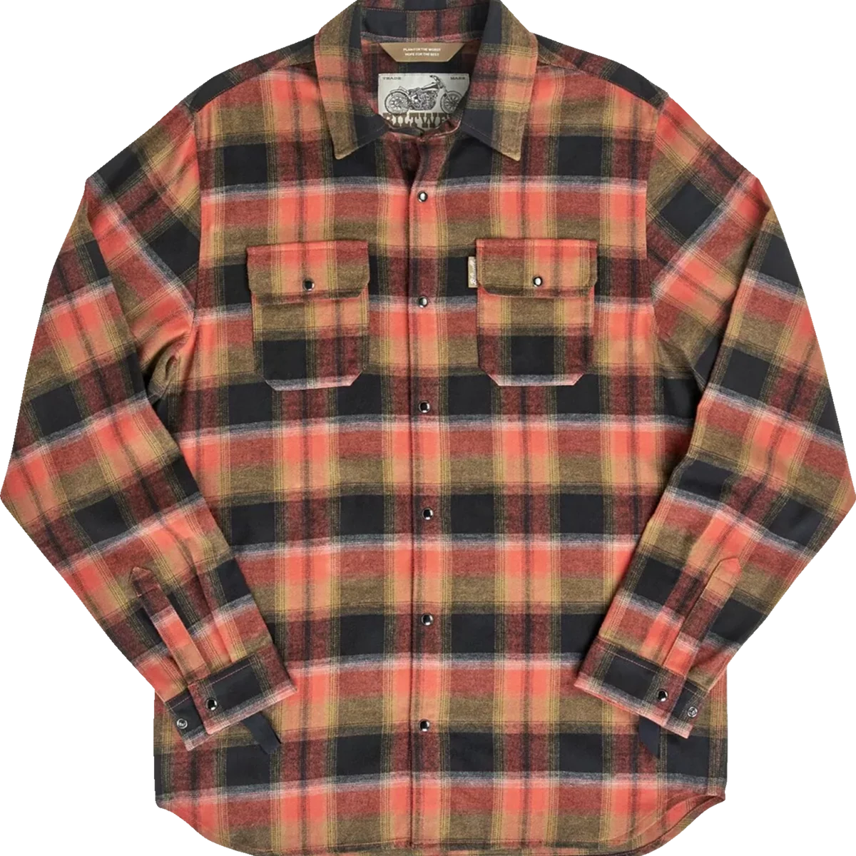 Classic BILTWELL HI Test Flannel Shirt - Rust - 2XL 8128-125-006 Fine Crafted