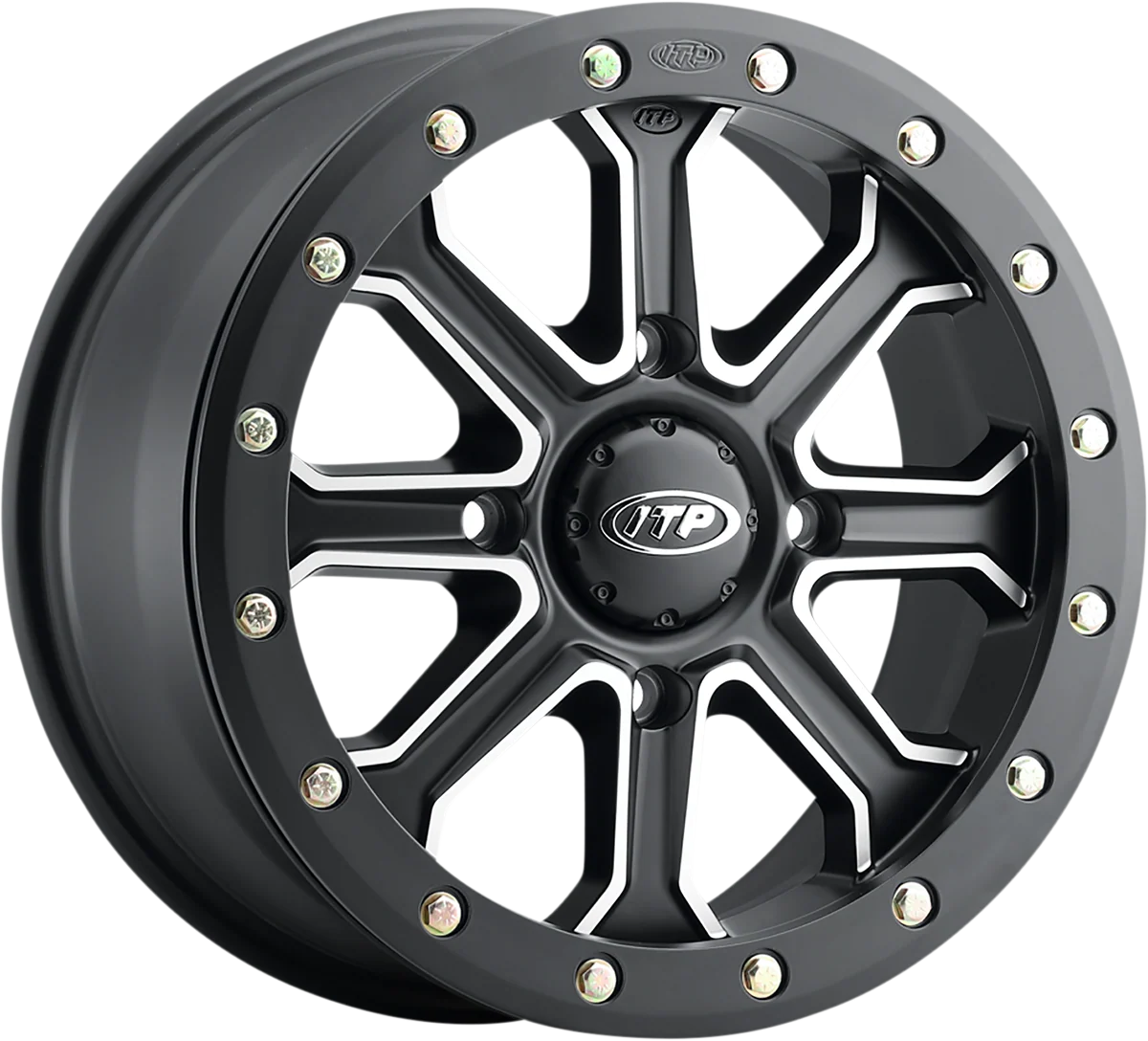 Carefully Designed ITP Wheel - Inertia - Front - Black - 14x7 - 4 137 - 6 1 50 mm 1422524727B Exceptional