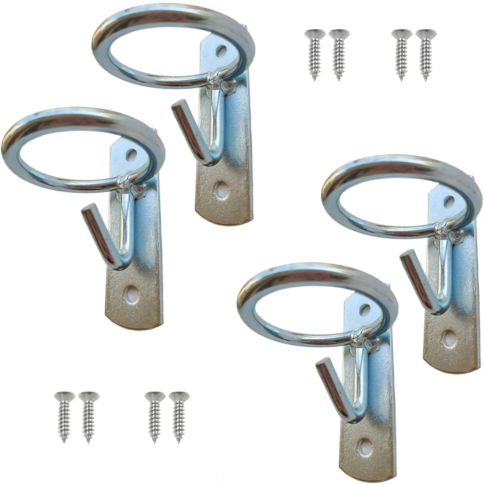 Efficient SUKEYME Horse Feed Bucket Hook – 4 Pack for Safe Stall Buckets Water Holders Casual