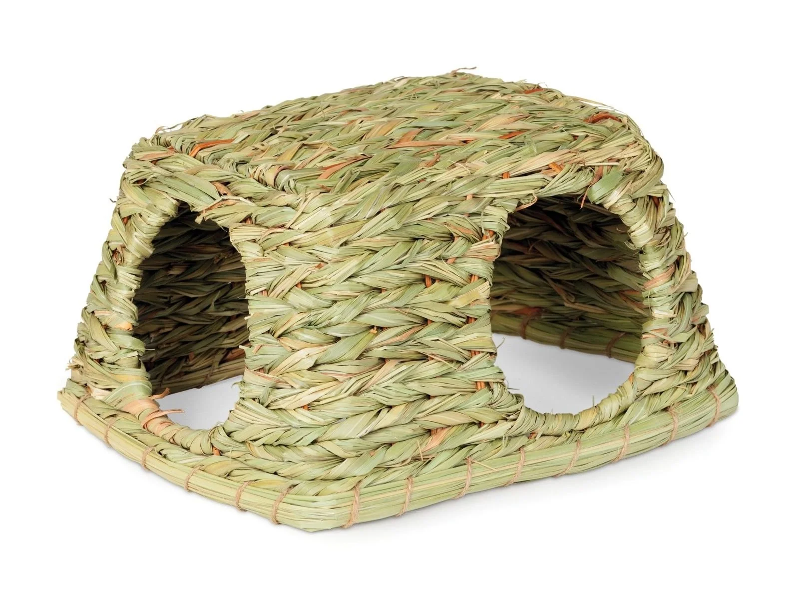 Premium Material Prevue Hendryx Nature's Hideaway Grass Hut Toy – Medium 11 x 9 x 6 Natural