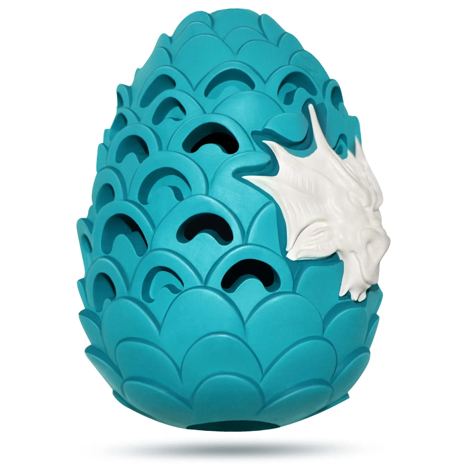 User-Friendly M.C.works Dragon Egg Dog Toy for Aggressive Chewers — 900 lb Tension Large Medium Breeds Blue Dependable