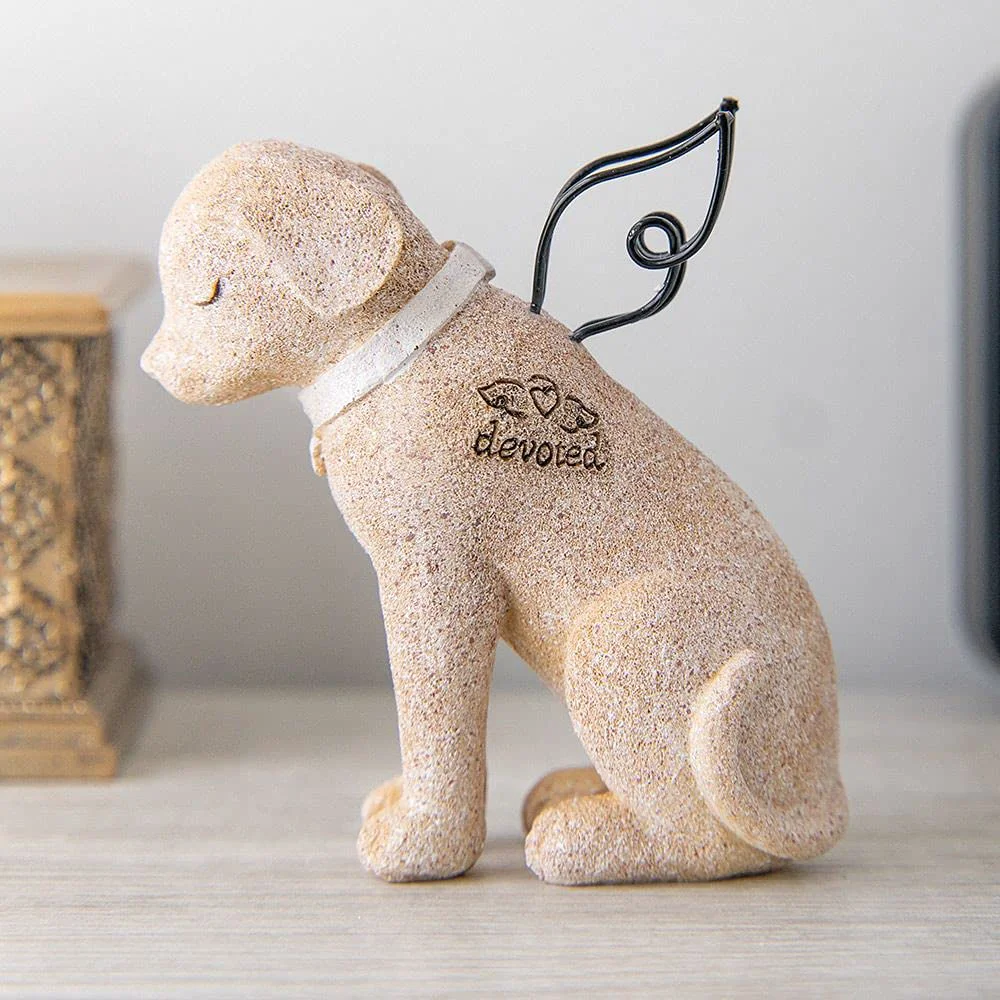 Consistent iHeartDogs Dog Memorial Angel Figurine – Devoted Pet Memorial Statue Gift Innovative