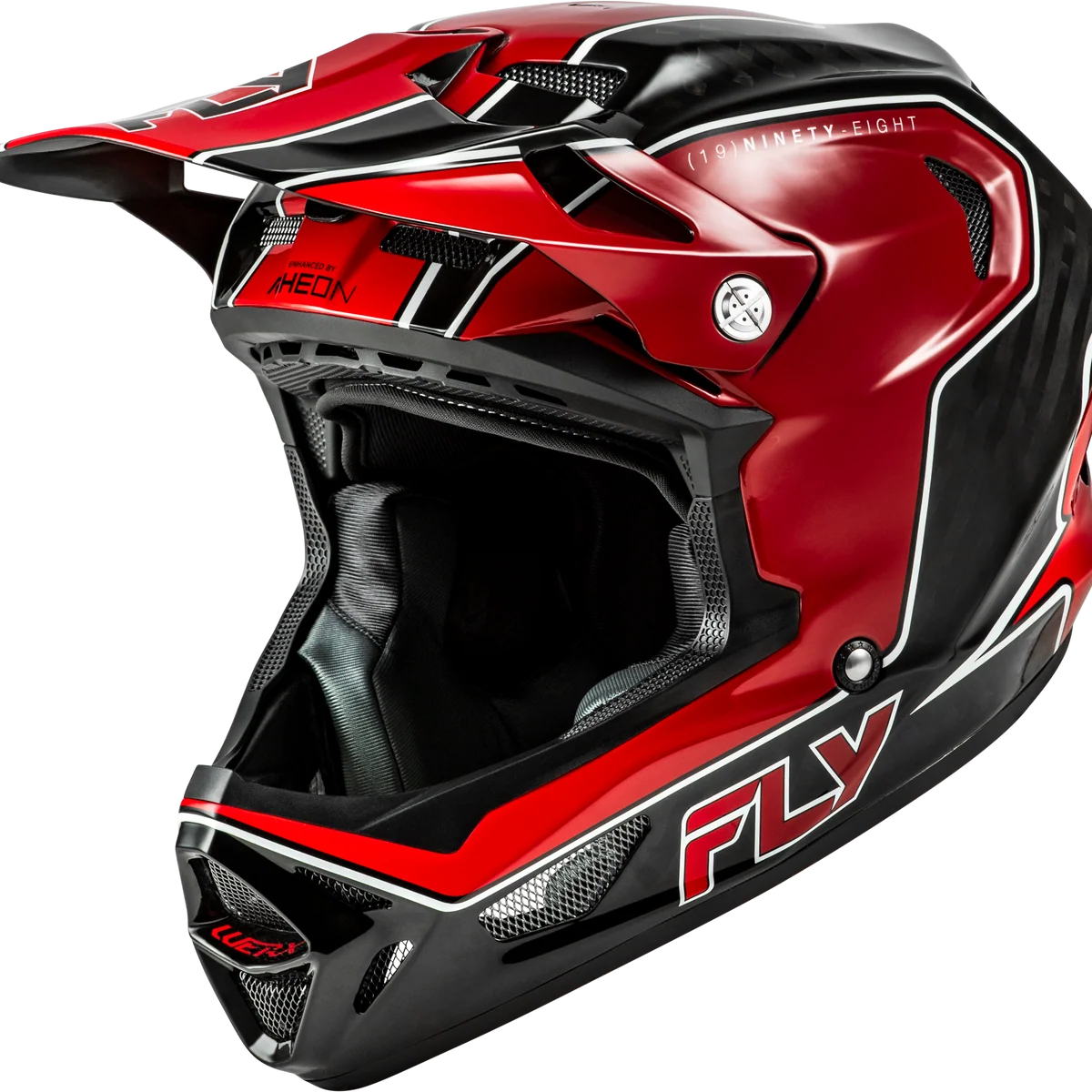Versatile Werx R Flow Carbon Helmet Black Carbon Red Sm Reusable