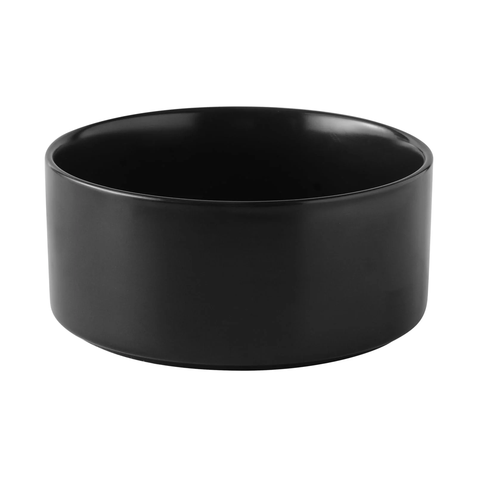 Environmentally Friendly Welloyed 6'' Ceramic Dog Bowl – 30oz Heavy-Duty Non-Slip Stoneware for Small Medium Dogs High-Quality